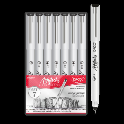 PIX DACO LINER GRAFIC ARHITECT SET 7 PX5507