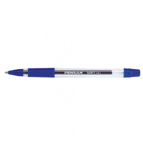 PIX PENSAN SOFT GEL FINE 0.5MM ALBASTRU