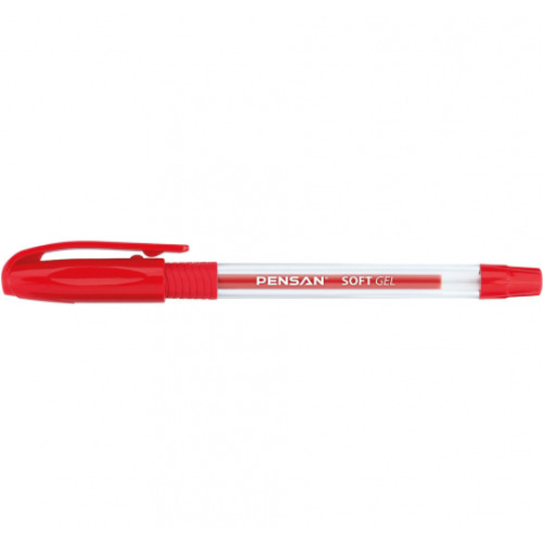 PIX PENSAN SOFT GEL FINE 0.5MM ROSU