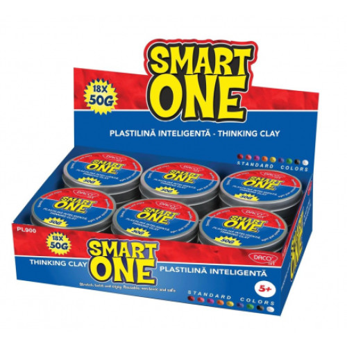 PLASTILINA INTELIGENTA 50G SMART ONE PL900 DACO