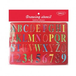 SABLON DESEN ALFABET DACO SB002A