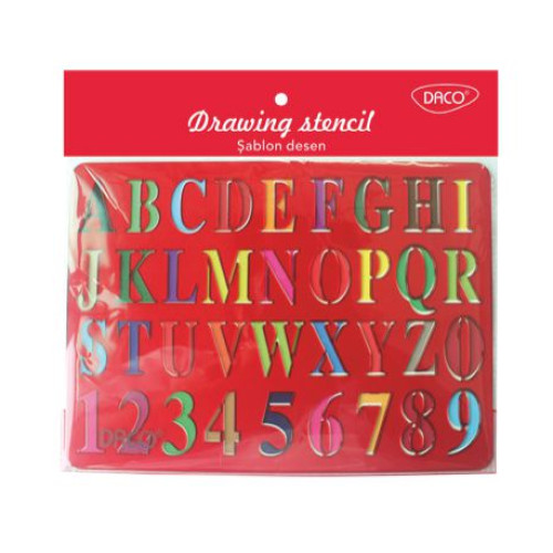 SABLON DESEN ALFABET DACO SB002A