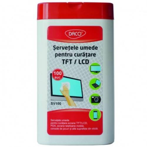 SERVETELE SV100 PENTRU CURATARE TFT/LCD 