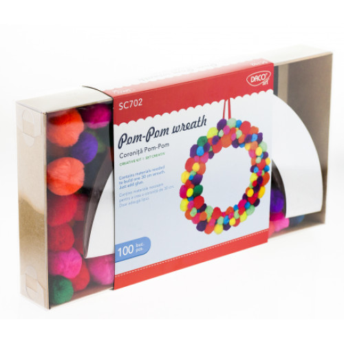 SET CREATIV - SC702 CORONITA POM-POM  DACO
