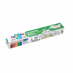 SET ROLA ADEZIVA PT. COLORAT 198X30CM+8 CREIOANE JUNGLA 42978