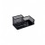 SUPORT BIROU 3 COMPARTIMENTE ECADA NEGRU