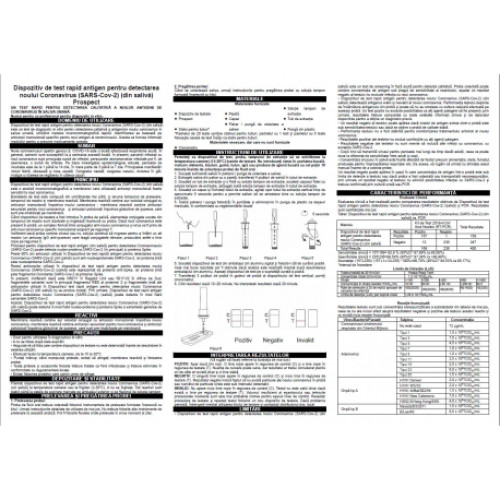 TEST RAPID COVID ANTIGEN SALIVA REALY