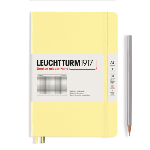 CAIET A5 AR COP. RIGIDA VANILIE LEUCHTTURM
