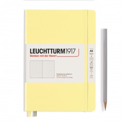 CAIET A5 PUNCTAT COP. RIGIDA VANILIE LEUCHTTURM
