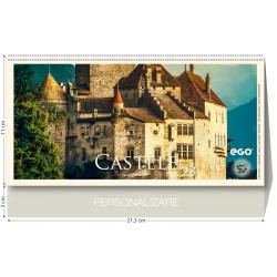 CALENDAR BIROU CASTELE 13 FILE 213*110MM EGO