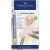 CREIOANE COLORATE AQUARELLE 12 CULORI PASTEL GOLDFABER CUT. METAL FABER CASTELL