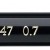 CREION MECANIC 0.7MM NEGRU GRIP 1347 FABER-CASTELL