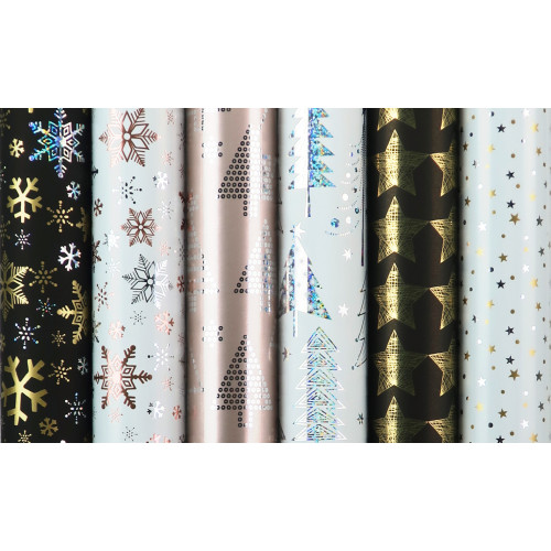 HARTIE AMBALAJ ROLA 70CM X 1.5M NORDIC LIGHTS ROTOLUX