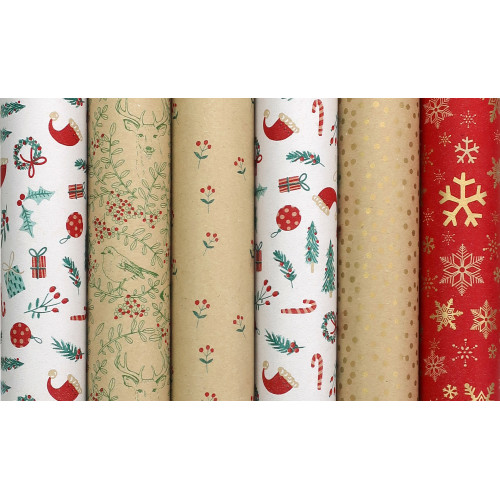 HARTIE AMBALAJ ROLA 70CM X 2M WINTER GARDEN ROTOLUX