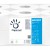 HARTIE IGIENICA MINI JUMBO ALBA PREMIUM 2STR 140M 12/SET PAPERNET