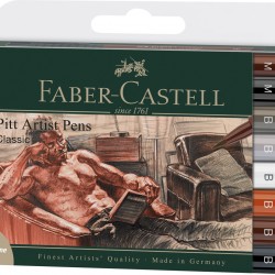 PITT ARTIST PEN SET 8 BUC CLASIC FABER-CASTELL