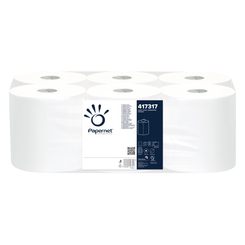 PROSOP HARTIE ALB ECO DK 2STR 105M 6/SET PAPERNET