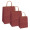 PUNGI HARTIE 24.5X9.5X29.5CM BORDO