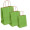 PUNGI HARTIE 24.5X9.5X29.5CM VERDE DESCHIS