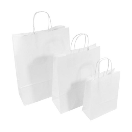 PUNGI HARTIE 24X11X26CM ALBA