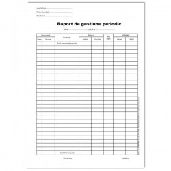 RAPORT DE GESTIUNE PERIODIC AUTOCOPIATIV