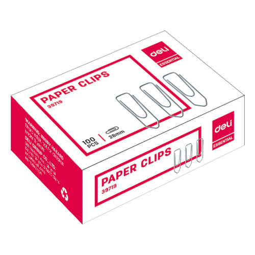 AGRAFE METAL 28MM 100 BUC/CUT DELI