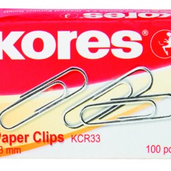 AGRAFE METAL 33MM 100/CUTIE KORES