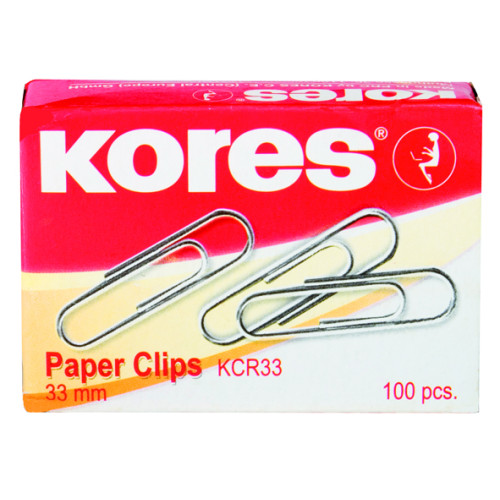 AGRAFE METAL 33MM 100/CUTIE KORES