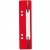 ALONJE INDOSARIERE PLASTIC A5 ROSII 25/SET EXACOMPTA