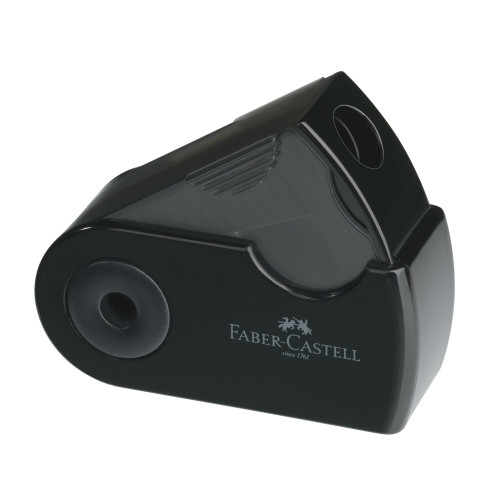 ASCUTITOARE PLASTIC SIMPLA SLEEVE-MINI NEAGRA FABER-CASTELL