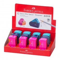 ASCUTITOARE PLASTIC SIMPLA SLEEVE-MINI TREND 2019 FABER-CASTELL