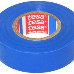 BANDA ADEZIVA ELECTROIZOLATOARE 20M*19MM ALBASTRA TESA