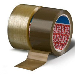 BANDA ADEZIVA TRANSPARENTA 66M 48MM ADEZIV CAUCIUC SINTETIC TESA