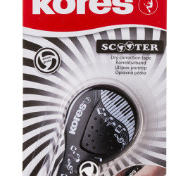 BANDA CORECTOARE 4,2MM*8M SCOOTER BLACK WHITE KORES