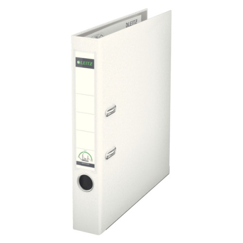 BIBLIORAFT PLASTIFIAT 5CM 180G ALB LEITZ