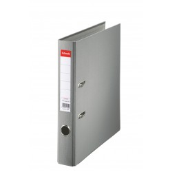 BIBLIORAFT PLASTIFIAT 5CM GRI ECONOMY ESSELTE