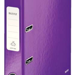 BIBLIORAFT PLASTIFIAT 5CM MOV METALIZAT WOW LEITZ