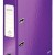 BIBLIORAFT PLASTIFIAT 5CM MOV METALIZAT WOW LEITZ