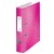 BIBLIORAFT PLASTIFIAT 5CM ROZ METALIZAT WOW LEITZ