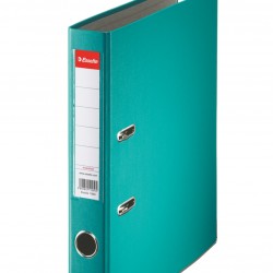 BIBLIORAFT PLASTIFIAT 5CM TURQUOISE ECONOMY ESSELTE