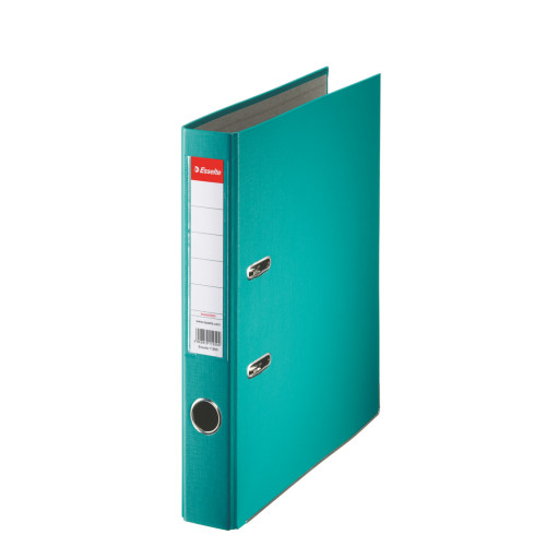 BIBLIORAFT PLASTIFIAT 5CM TURQUOISE ECONOMY ESSELTE