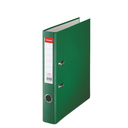 BIBLIORAFT PLASTIFIAT 5CM VERDE ECONOMY ESSELTE