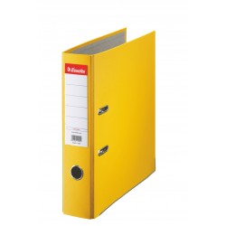 BIBLIORAFT PLASTIFIAT 7.5CM GALBEN ECONOMY ESSELTE