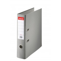 BIBLIORAFT PLASTIFIAT 7.5CM GRI ECONOMY ESSELTE