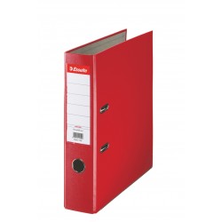 BIBLIORAFT PLASTIFIAT 7.5CM ROSU ECONOMY ESSELTE