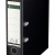 BIBLIORAFT PLASTIFIAT 8CM 180GRADE NEGRU LEITZ