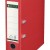 BIBLIORAFT PLASTIFIAT 8CM 180GRADE ROSU LEITZ