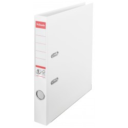 BIBLIORAFT PLASTIFIAT INT-EXT 5CM ALB VIVIDA NR1 POWER ESSELTE