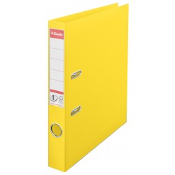 BIBLIORAFT PLASTIFIAT INT-EXT 5CM GALBEN VIVIDA NR1 ESSELTE