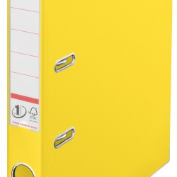 BIBLIORAFT PLASTIFIAT INT-EXT 5CM GALBEN VIVIDA NR1 ESSELTE